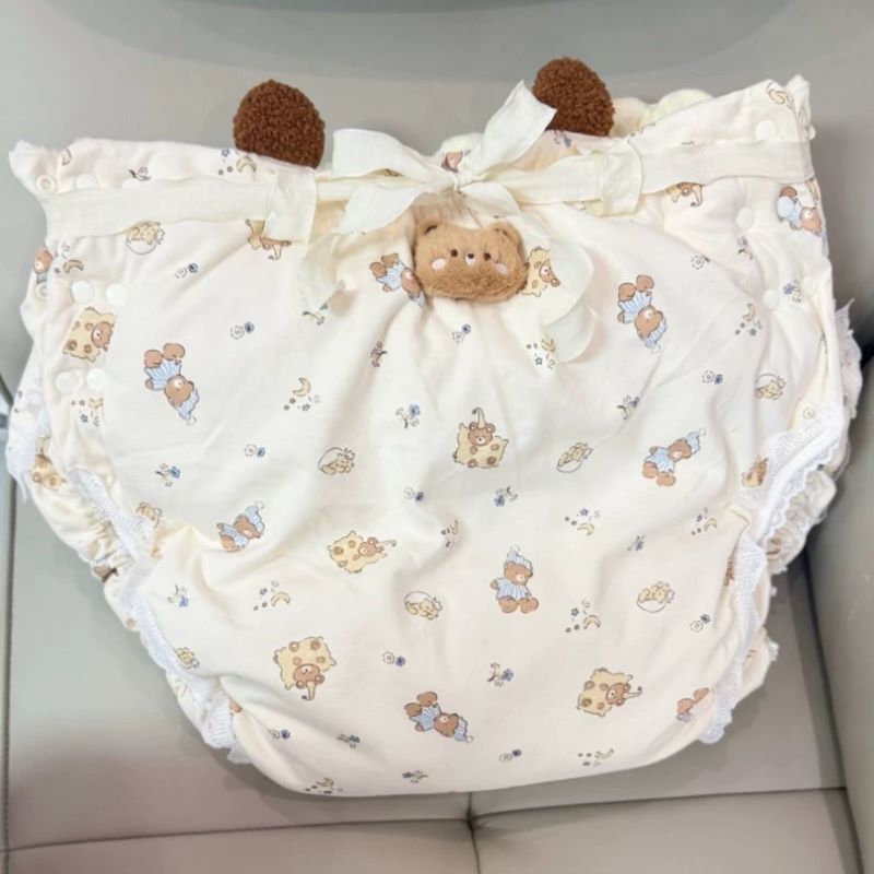 Embellish Knit - Popok Kain Motif Kartun Katun untuk