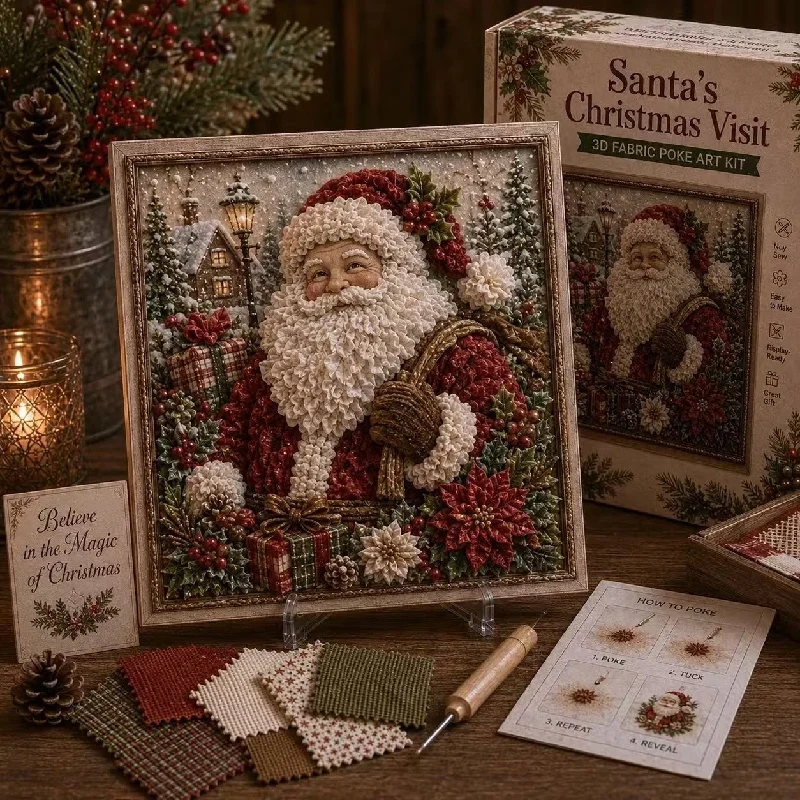 Embroidery Craft - Kit DIY Seni Bordir dengan Motif