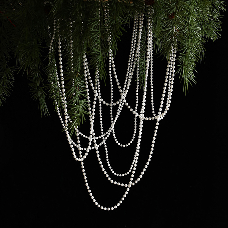5Meter/Set Rantai Mutiara Puti - Pearl Trim Chain ulasan dan harga