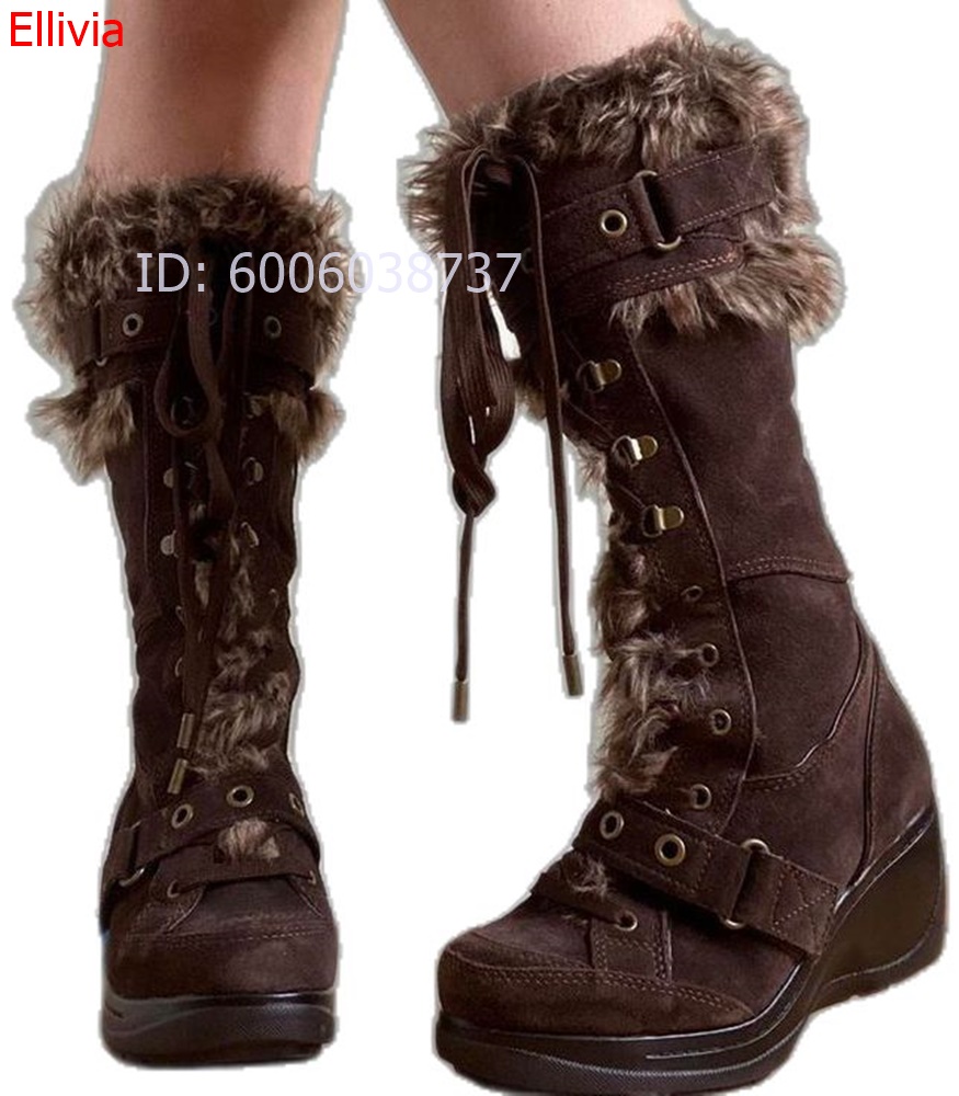 Sepatu bot setinggi lutut berh - Elastic Lace Trim ulasan dan harga