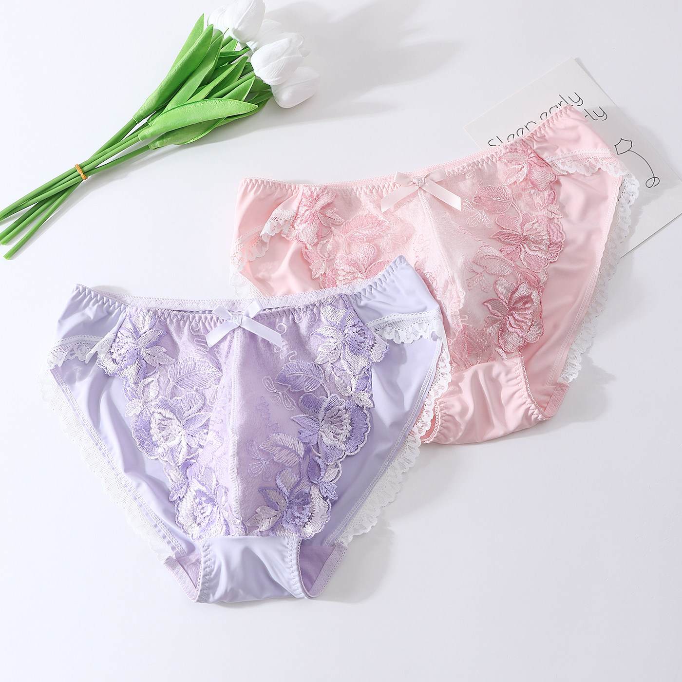 Celana Dalam Pria Bordir Bunga - Embellish Knit ulasan dan harga