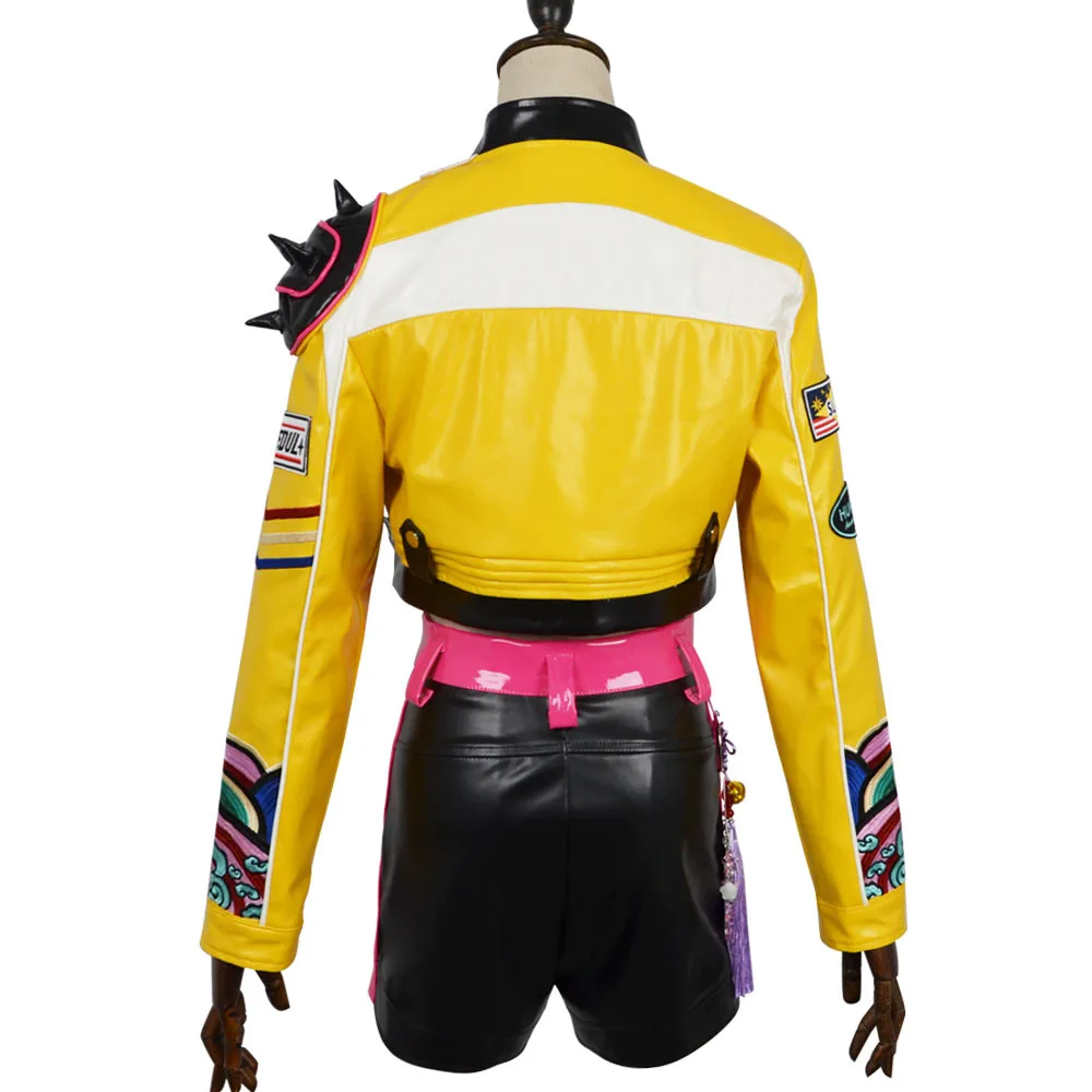 2026 Kostum Cosplay Lu Mei den - Embellish Knit ulasan dan harga