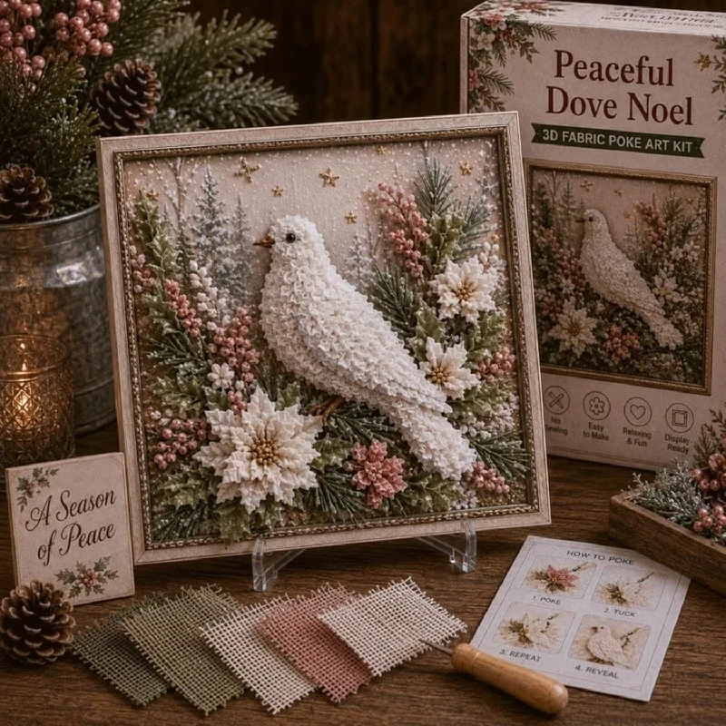 Kit DIY Seni Bordir dengan Mot - Embroidery Craft ulasan dan harga