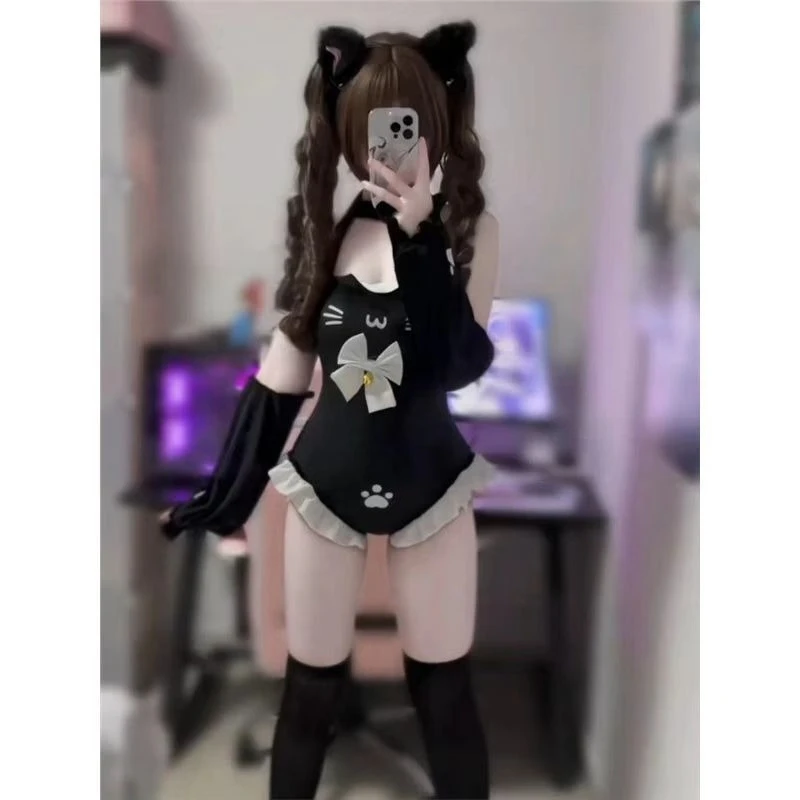 Baju Terusan Kawaii Kucing Jep - Embellish Knit ulasan dan harga