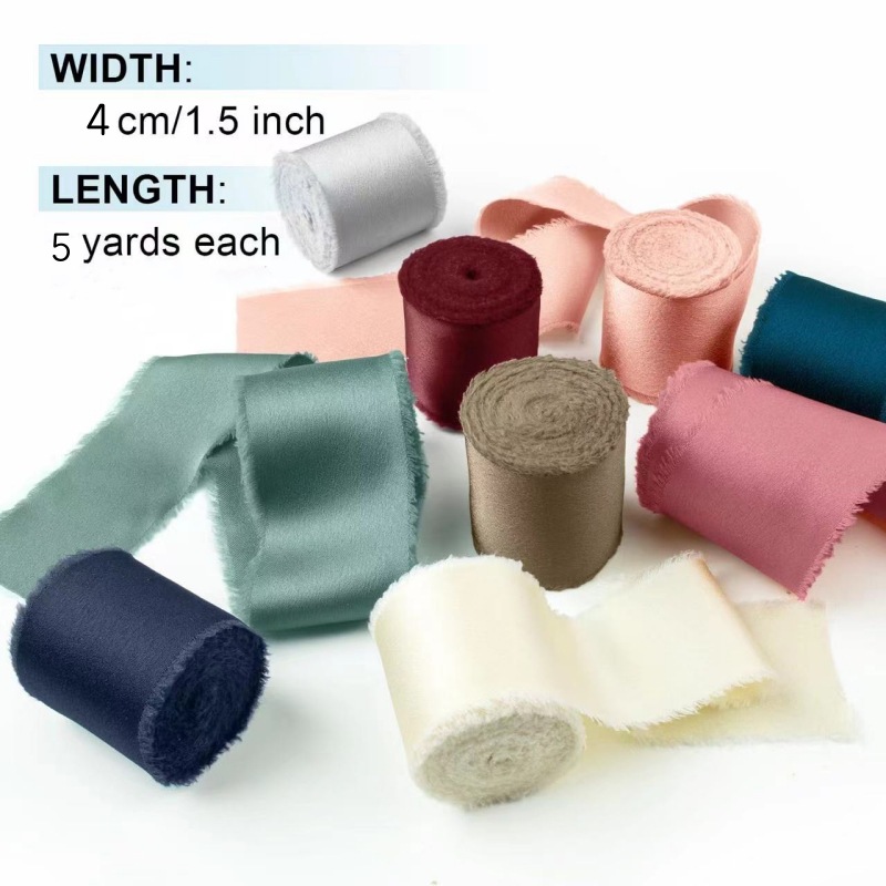 Pita Satin Sutra, 3 Gulung, Gu - Organza Ribbon Spool ulasan dan harga